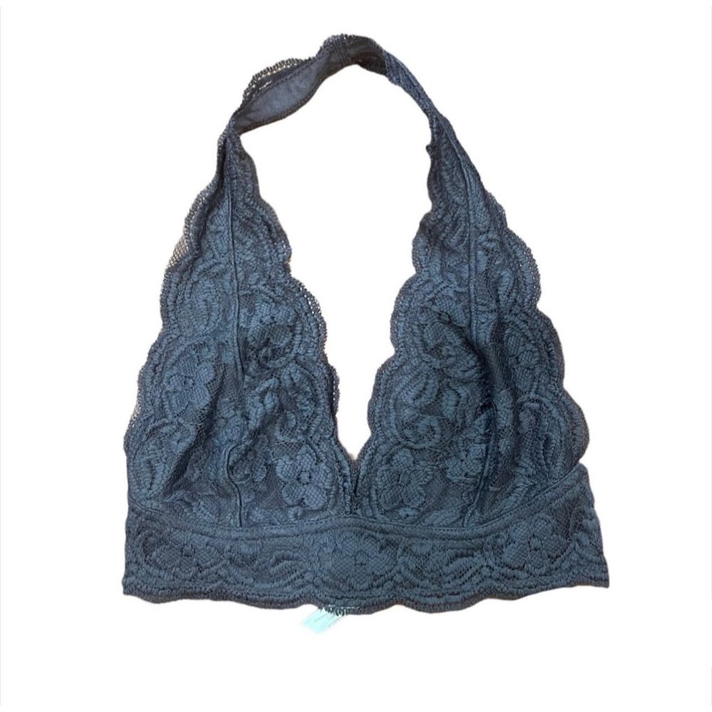 Out From Under Lace Halter Bra